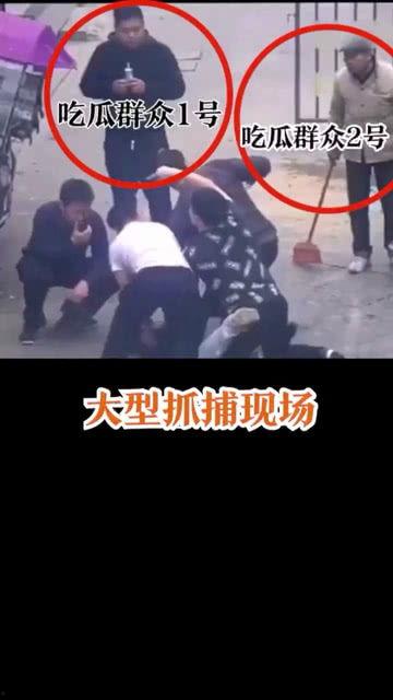最后抓了吃瓜群众,揭秘幕后真相