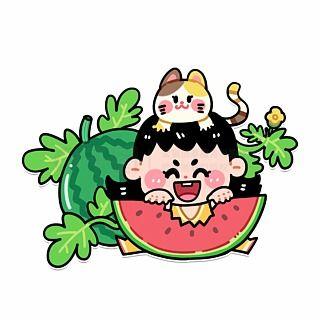 插画吃瓜动画,趣味吃瓜动画大揭秘